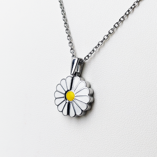 COLLAR MARGARITA CON GRABADO PERSONALIZADO + DEDICATORIA DE DUDU