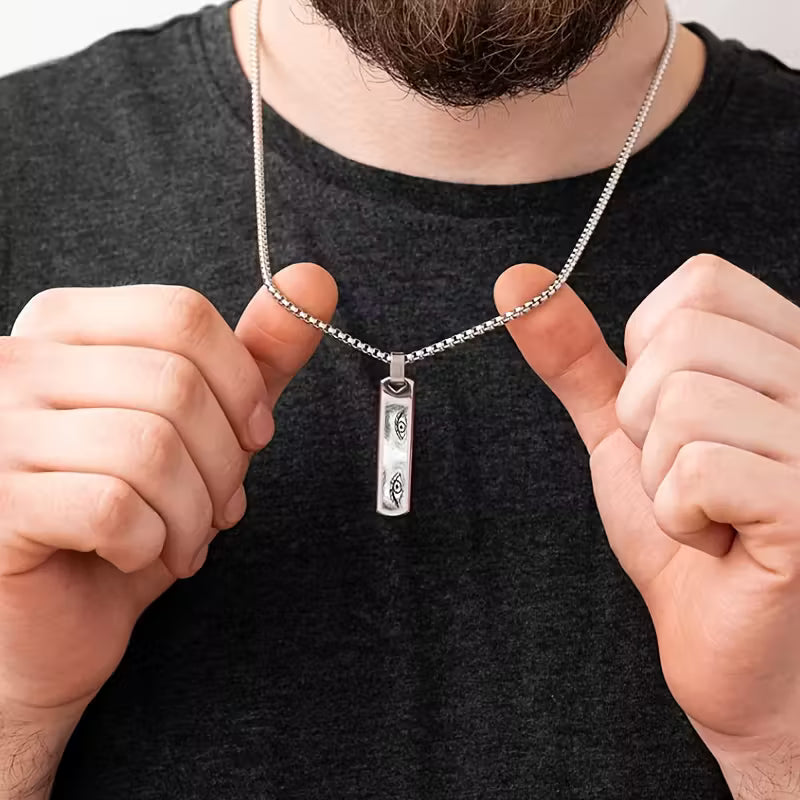 COLLAR MIRADA ENAMORA GRABADO PERSONALIZADO