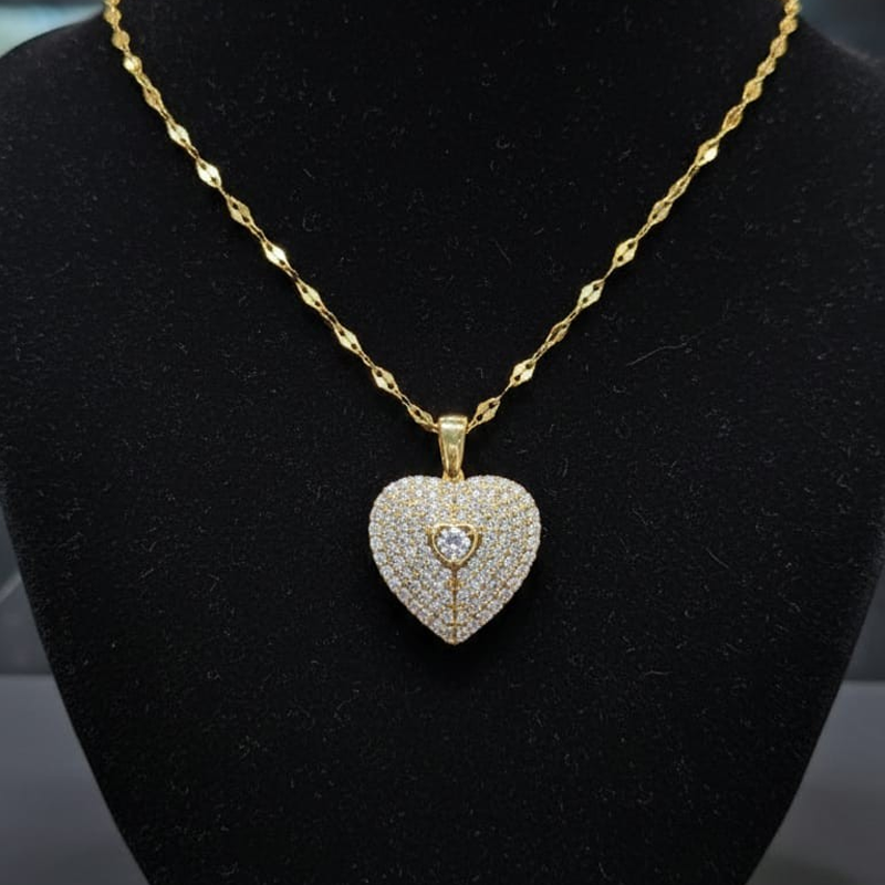 COLLAR CORAZÓN CON FOTO PERSONALIZADO