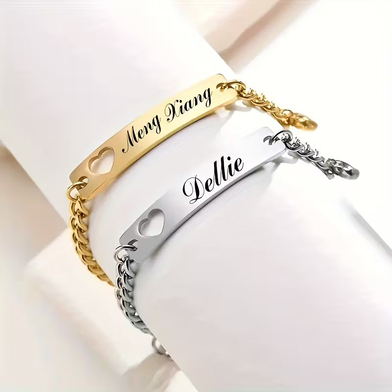 ESCLAVAS CON GRABADO PERSONALIZADO - ENVIO GRATIS