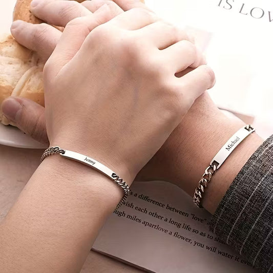 ESCLAVAS CON GRABADO PERSONALIZADO - ENVIO GRATIS