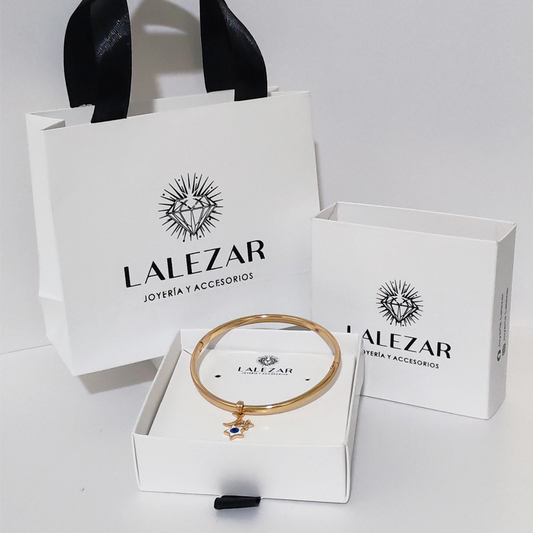 PULSERA OJO TURCO, ESTRELLA Y LUNA - ENVIO GRATIS