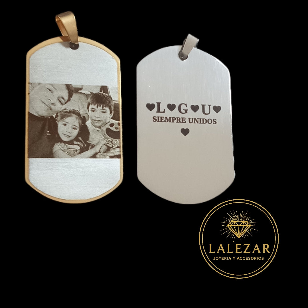LLAVERO CON GRABADO PERSONALIZADO  - ENVIO GRATIS