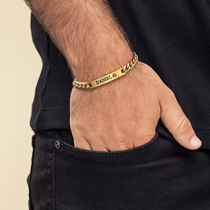 ESCLAVAS CON GRABADO PERSONALIZADO - ENVIO GRATIS