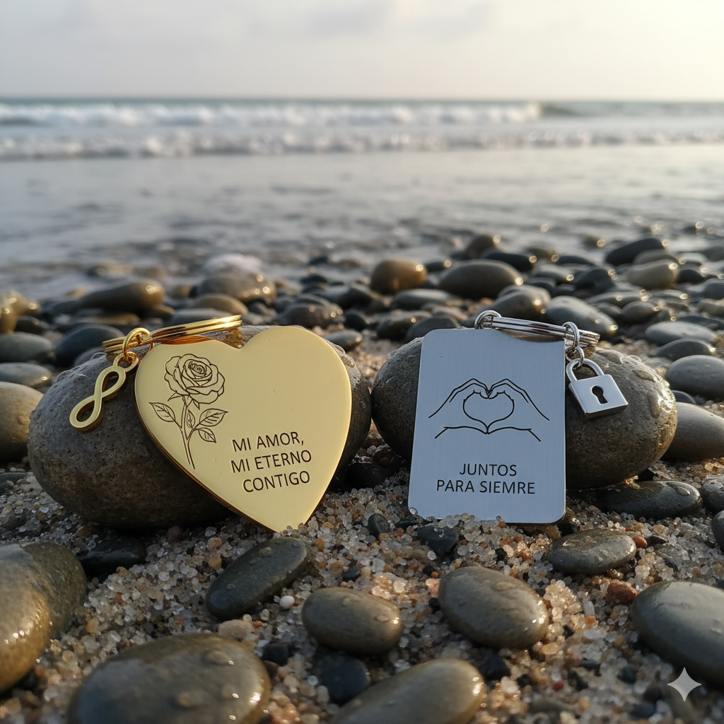 LLAVERO CON GRABADO PERSONALIZADO  - ENVIO GRATIS