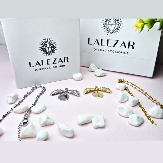 COLLAR GIRASOL DORADO PLATEADO GRABADO PERSONALIZADO