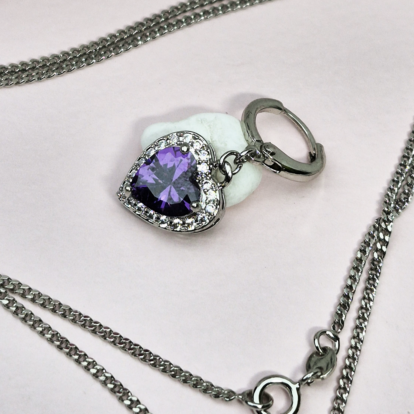 SET AMATISTA - ARETE COLLAR